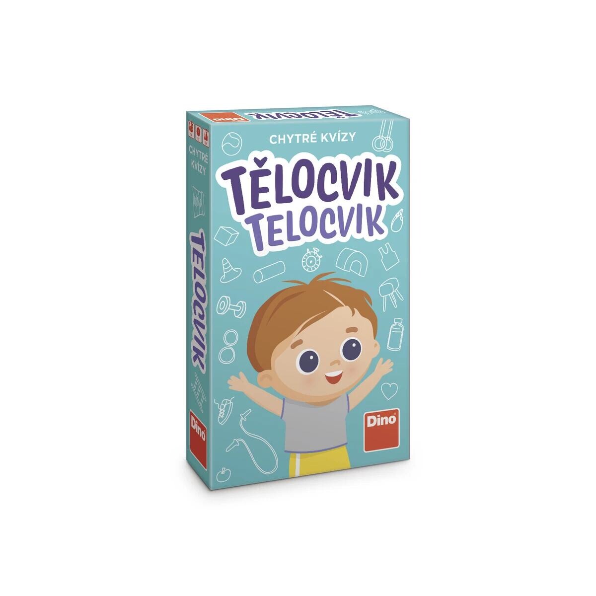 Dino Chytré kvízy – Telocvik Náučná hra