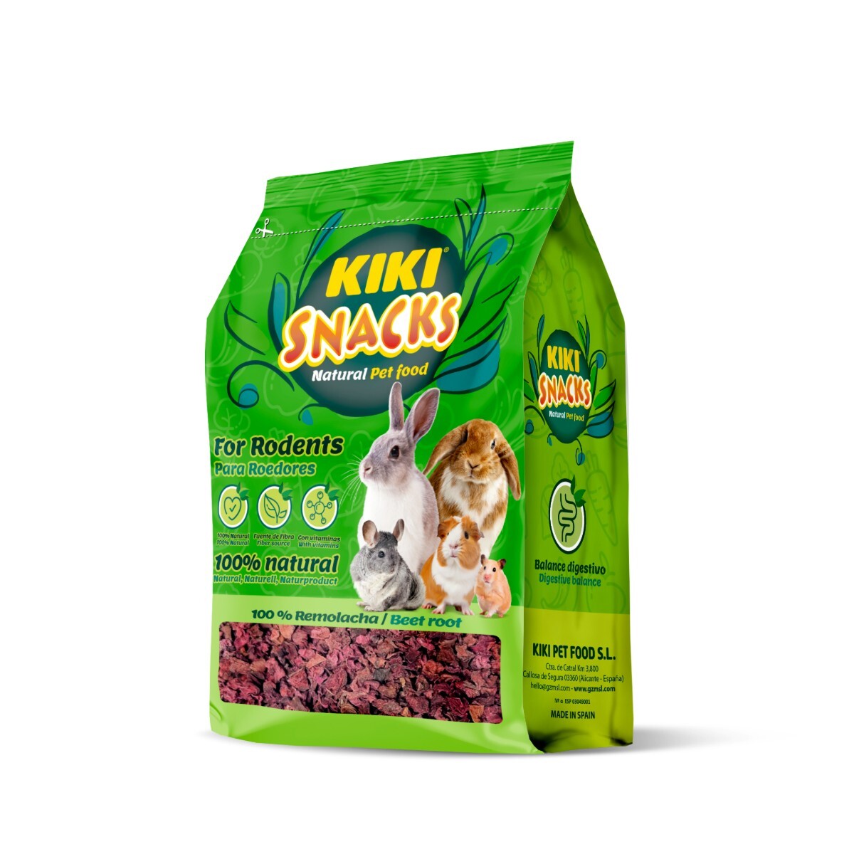 KIKI Snacks Sušená Červená Repa - 180g