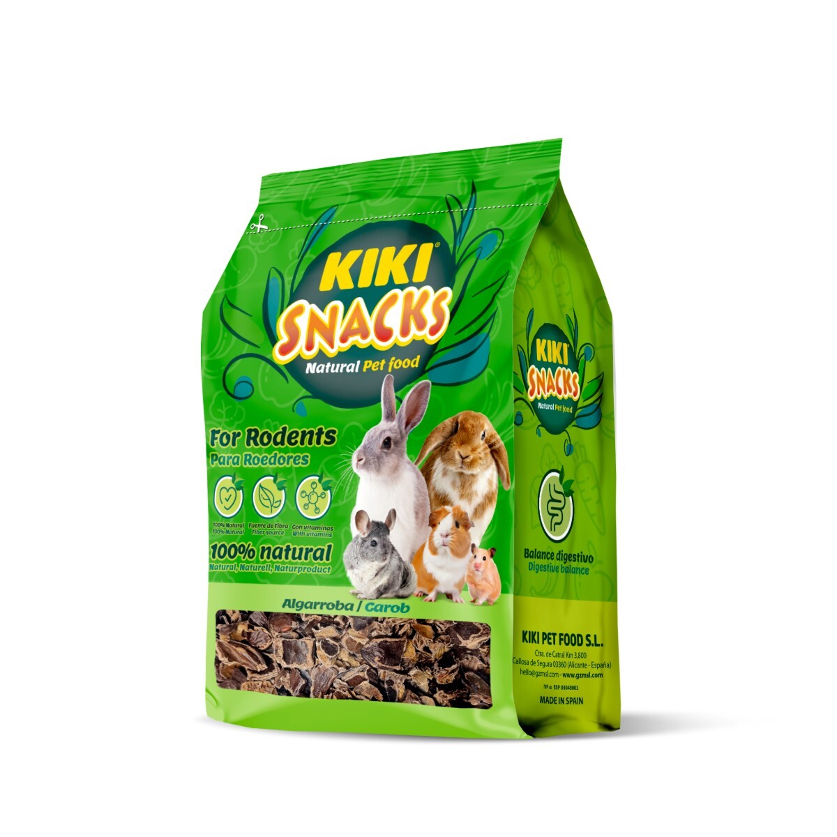 KIKI Snacks Sušený Karob - 250g