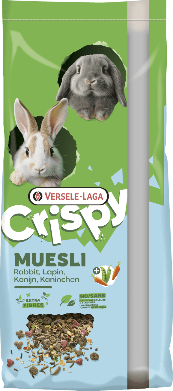Versele Laga Crispy Muesli Rabbits chrumkavé müsli pre králiky 20 kg