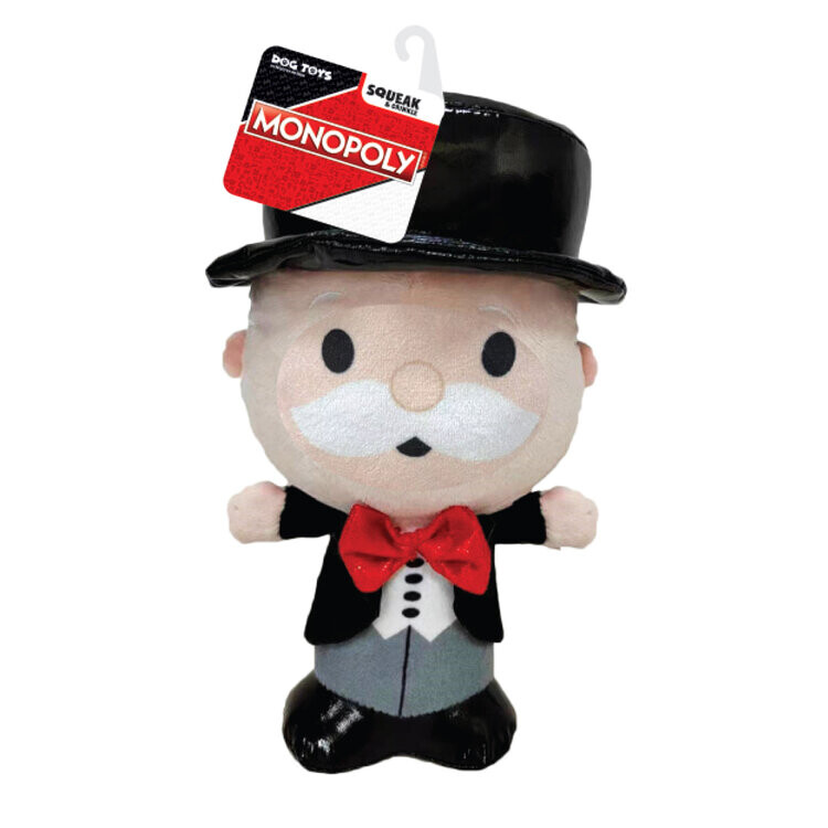 HASBRO Hračka pre psov Monopoly Mr. Money– 18 cm