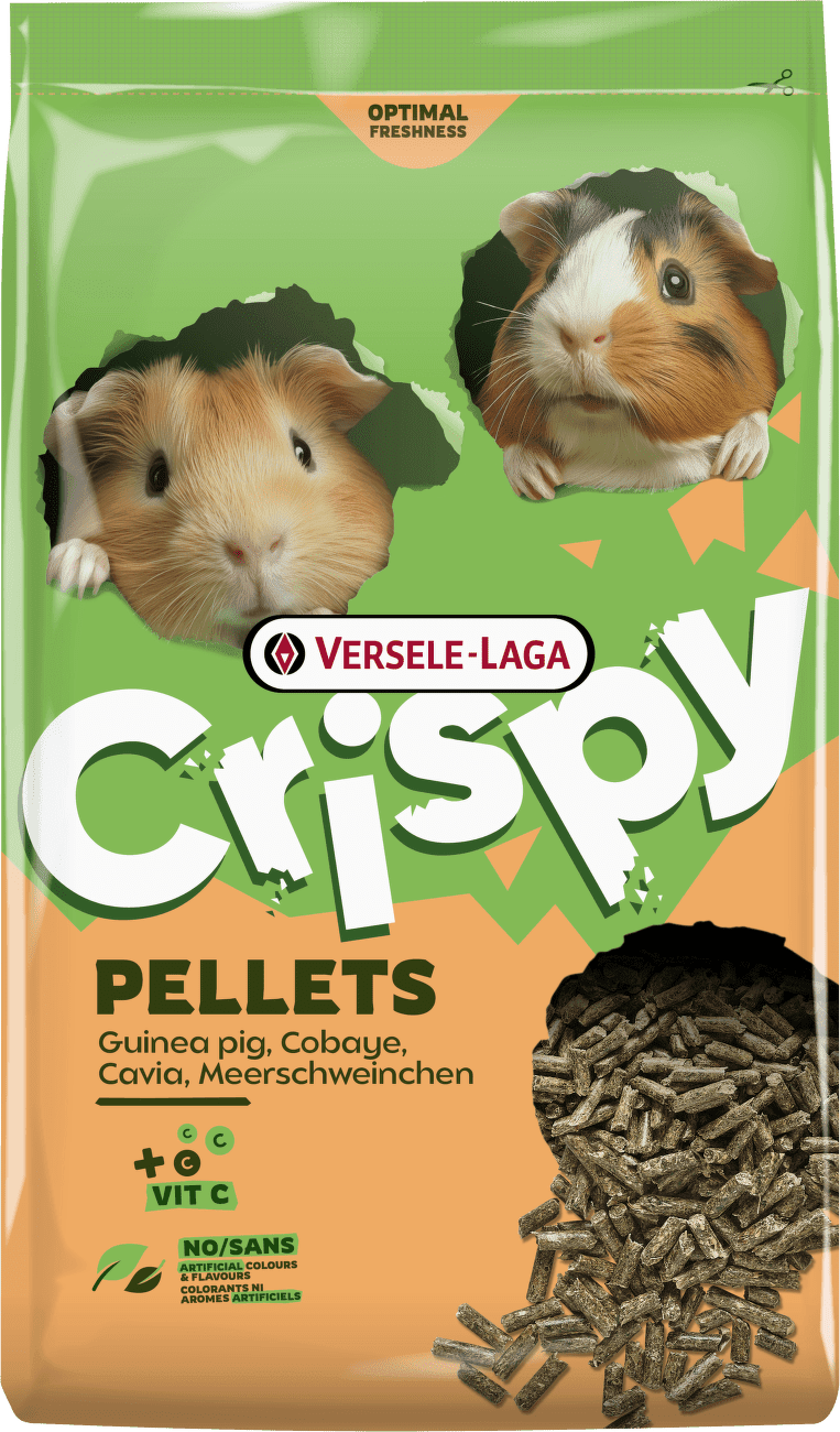 Krmivo Versele-Laga Crispy Pellets Guinea Pig pre morčatá 2 kg