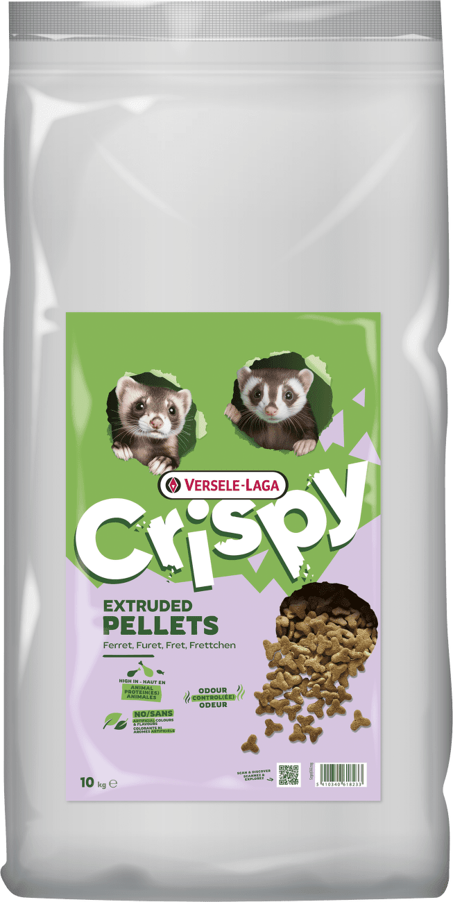 Krmivo Versele-Laga Crispy Extruded Pellets Ferret pre fretky 10 kg