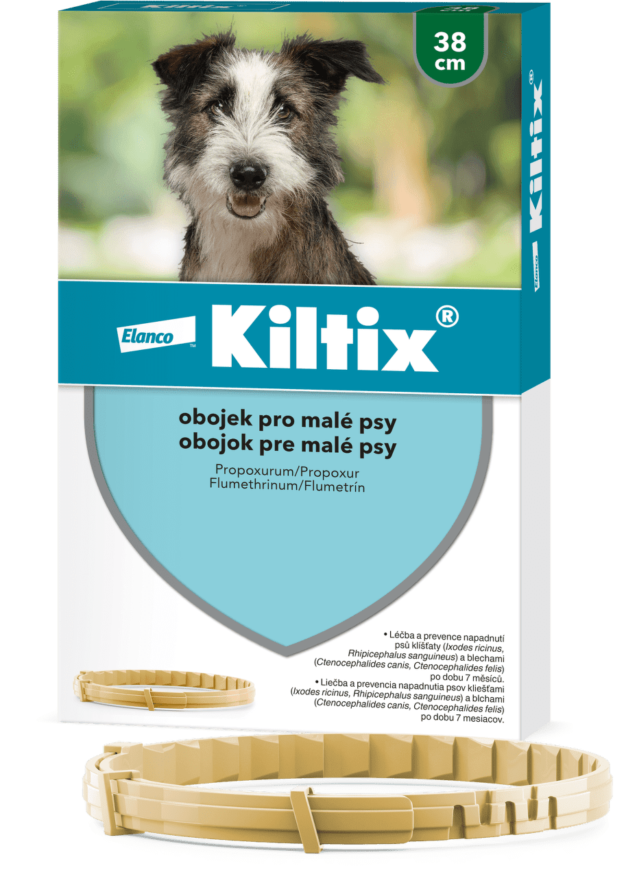 Kiltix antiparazitný obojok , 38 cm