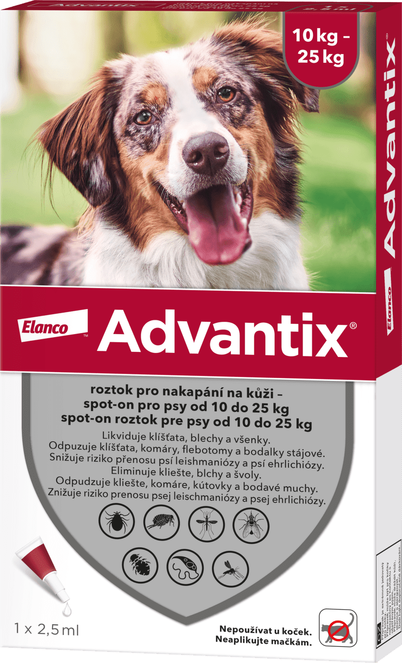 Advantix Spot On stredne veľký