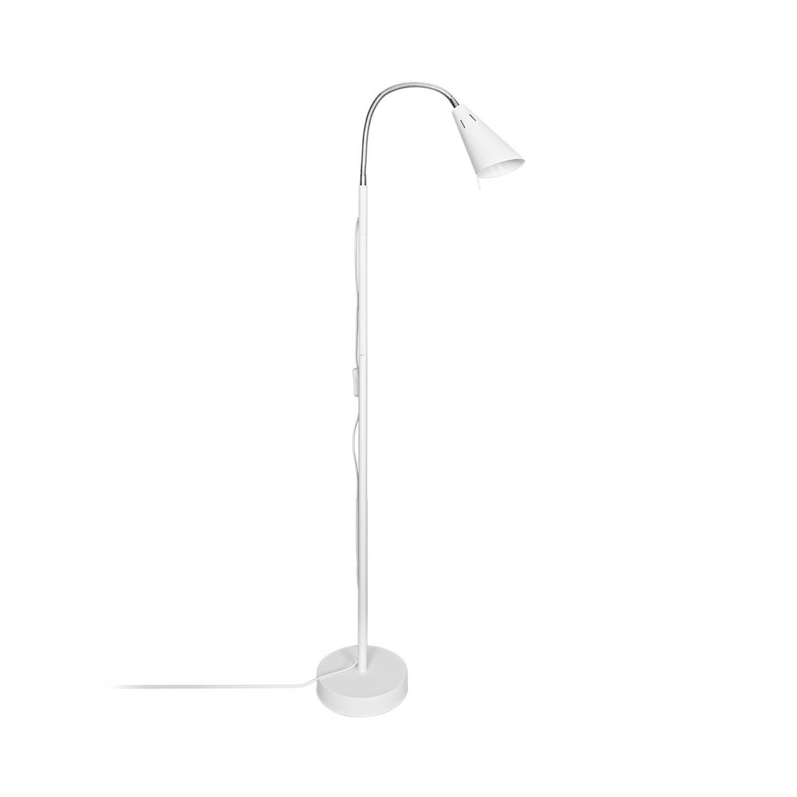Stojacia lampa Best od By Rydéns, pieskovo-biela, výška 140 cm, E14