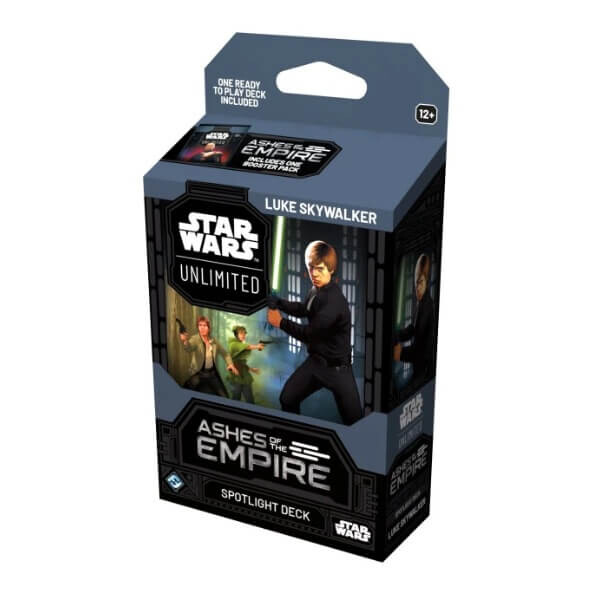 Fantasy Flight Games Star Wars: Unlimited TCG - Ashes of the Empire Spotlight Deck - Luke Skywalker