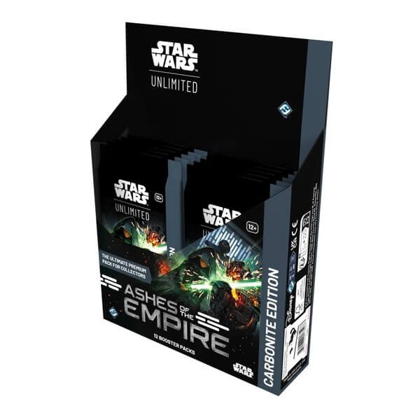 Fantasy Flight Games Star Wars: Unlimited TCG - Ashes of the Empire Carbonite Booster Box