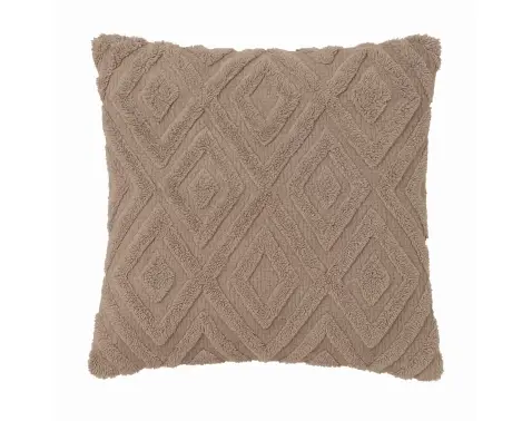 Dekoračný vankúš Boho rabbit 45x45 cm, taupe%