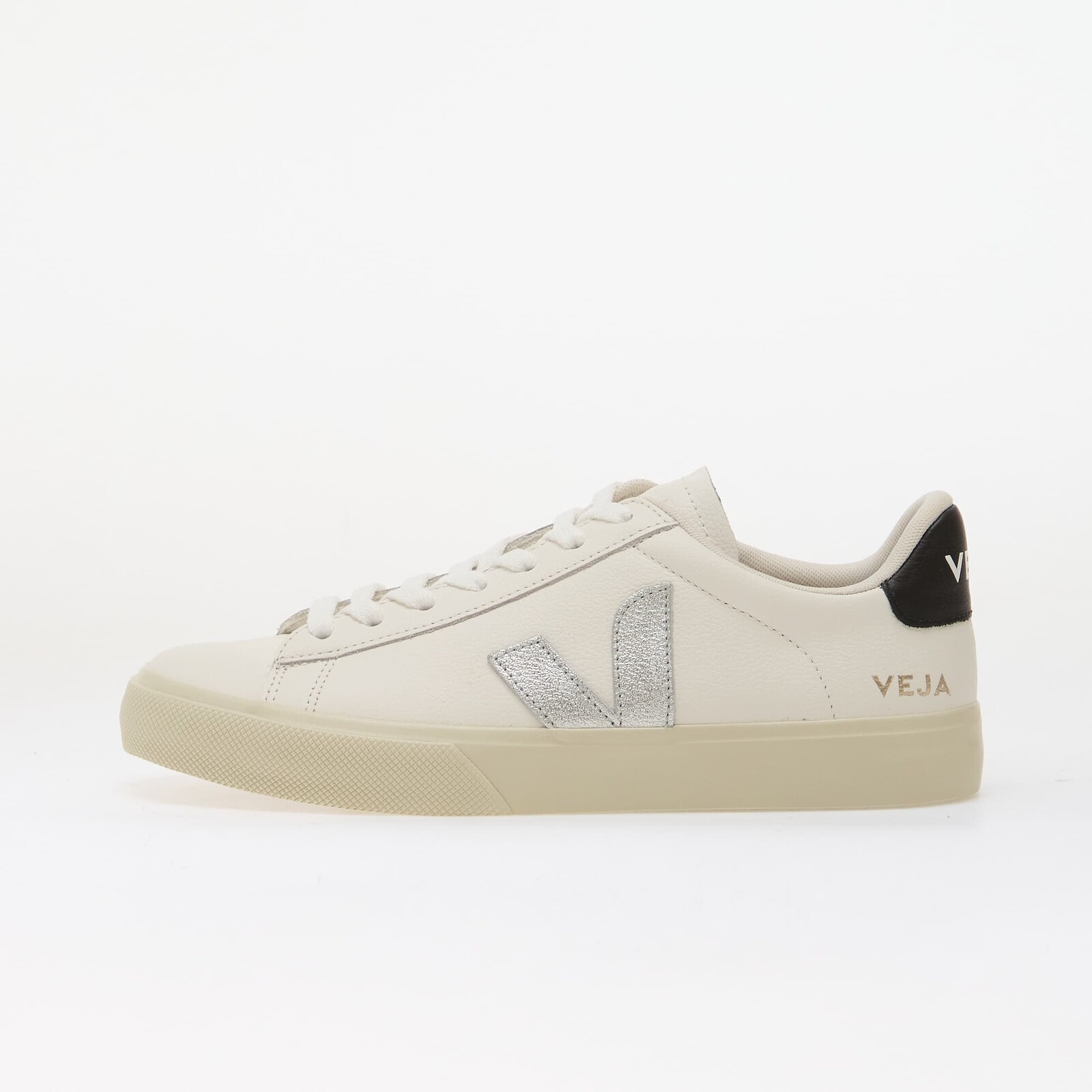 Tenisky Veja Campo Leather White/ Silver/ Black EUR 41