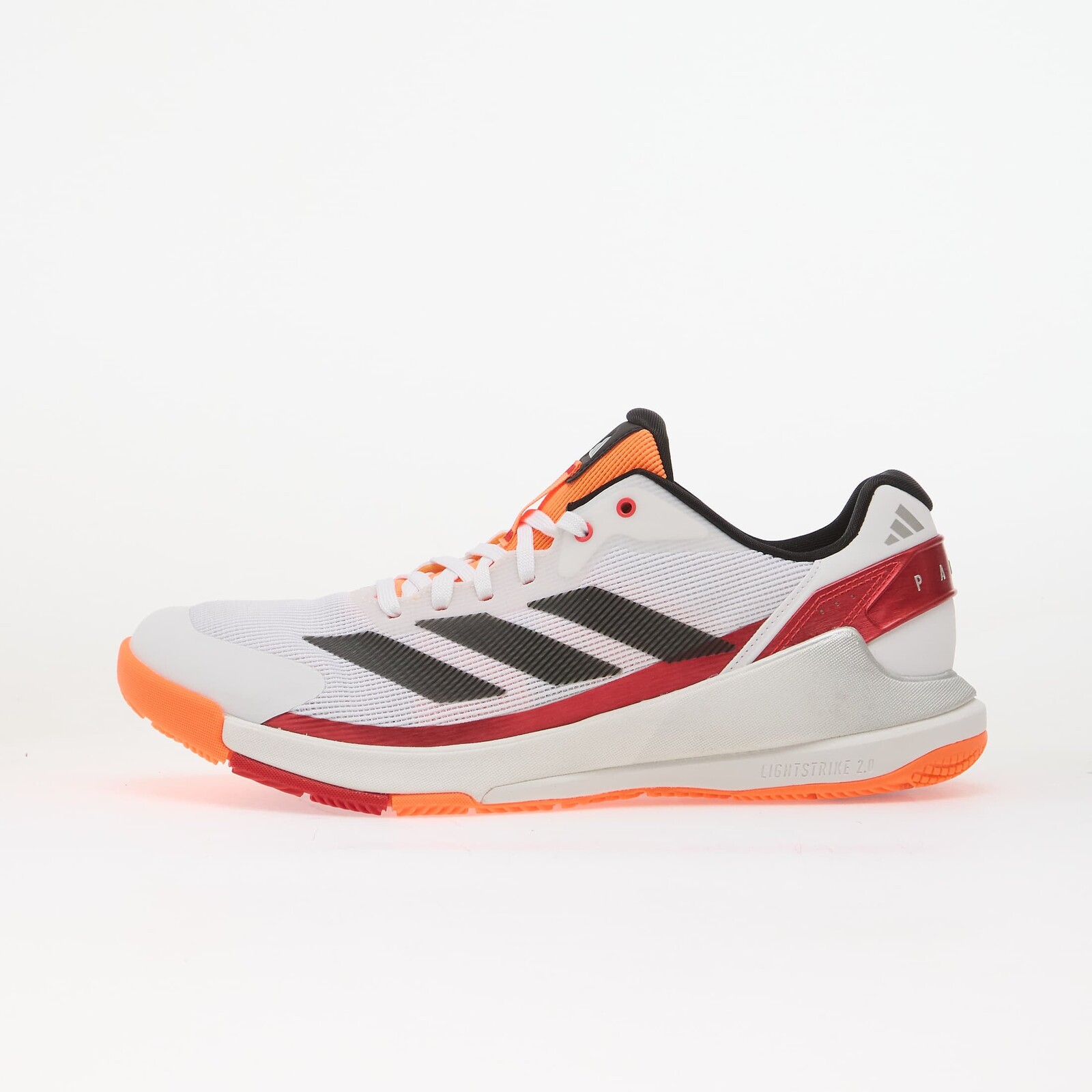 Tenisky adidas Crazyquick Padel Ftwr White/ Core Black/ Lucid Orange EUR 47 1/3