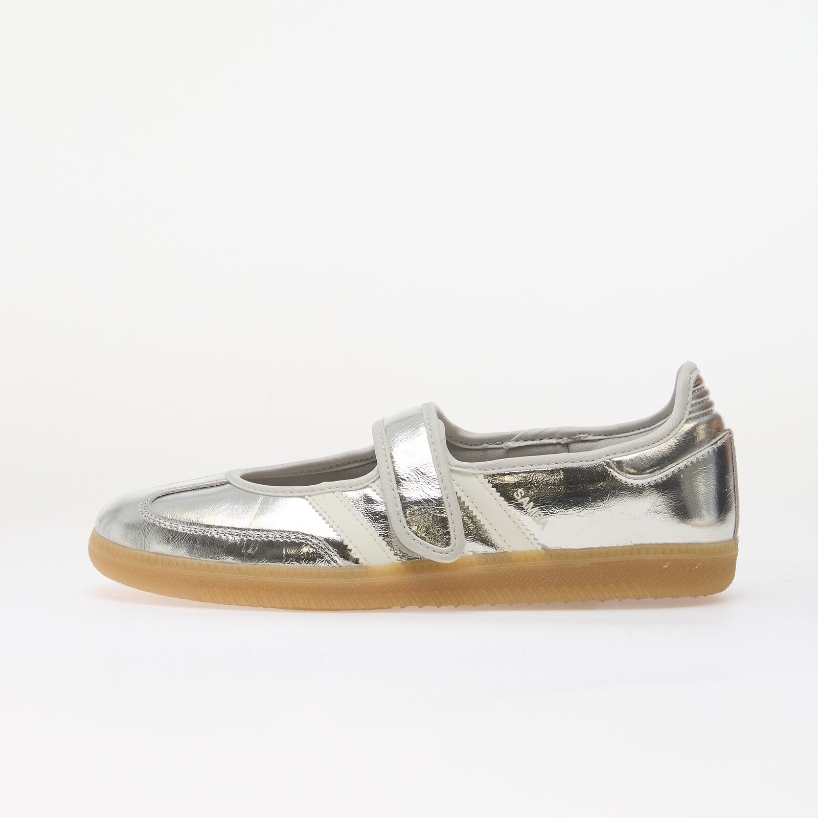 Tenisky adidas Samba Jane Silver Met./ Off White/ Gum4 EUR 41 1/3