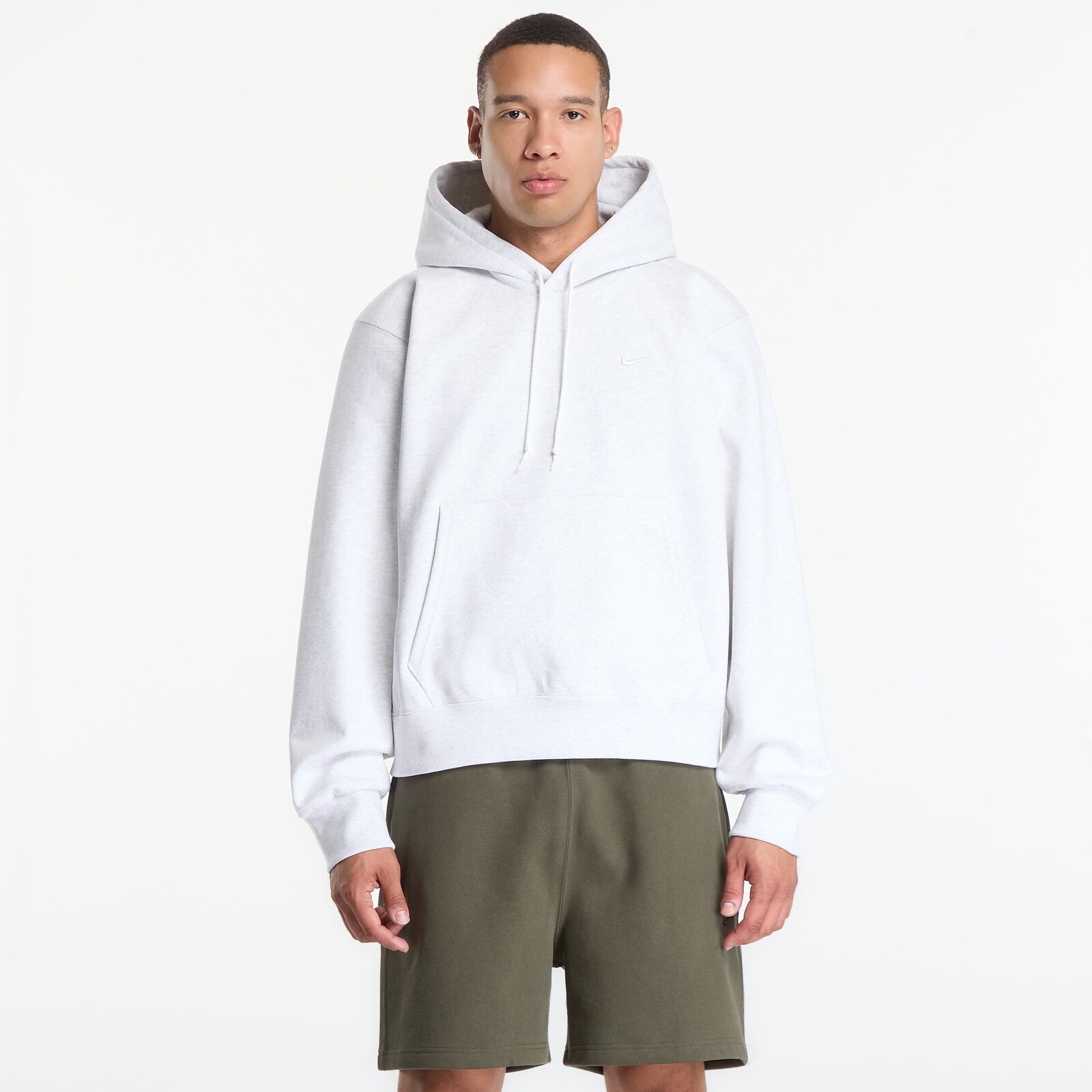Mikina Nike Men's Fleece Hoodie Birch Heather S