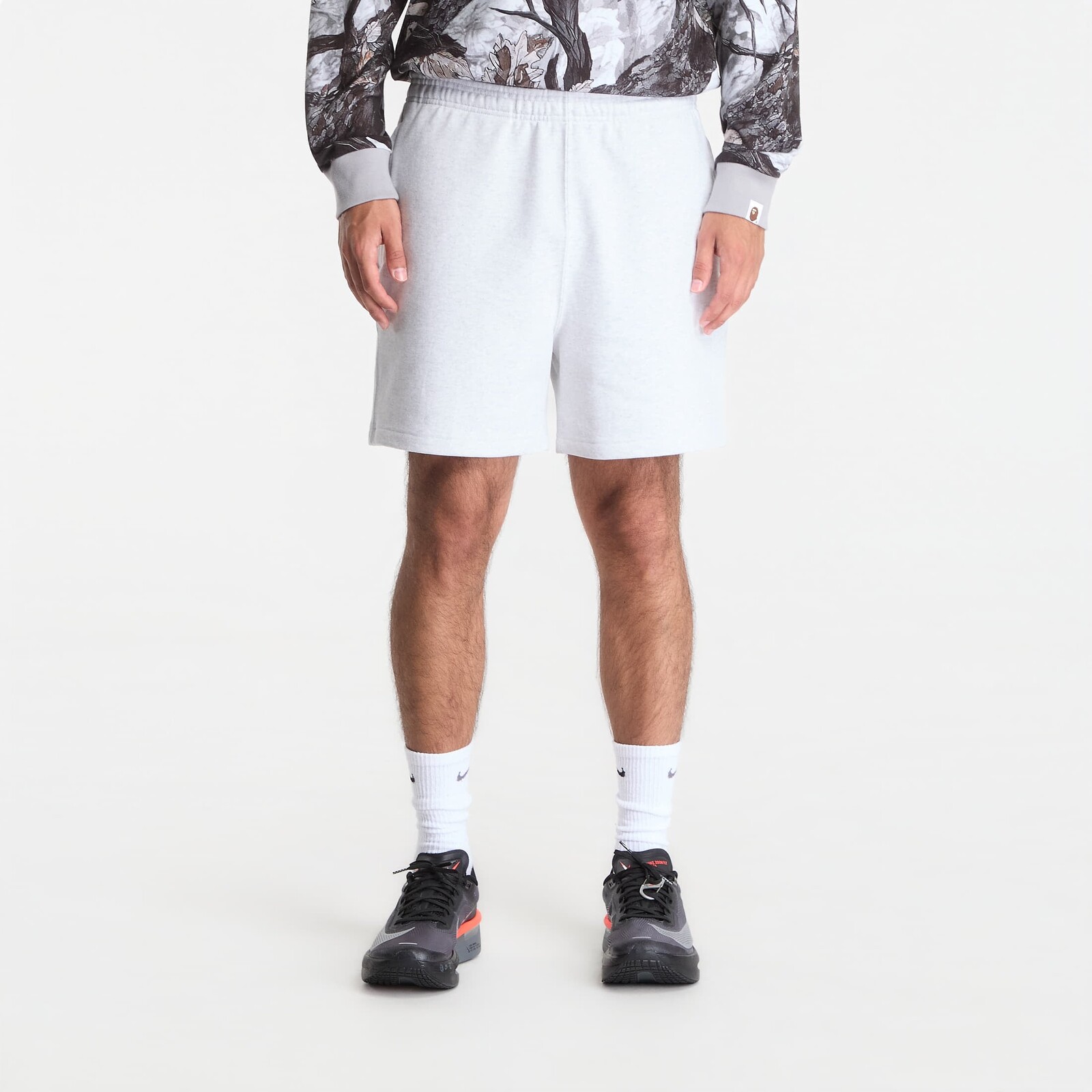 Šortky Nike Men's Fleece Shorts Birch Heather XL