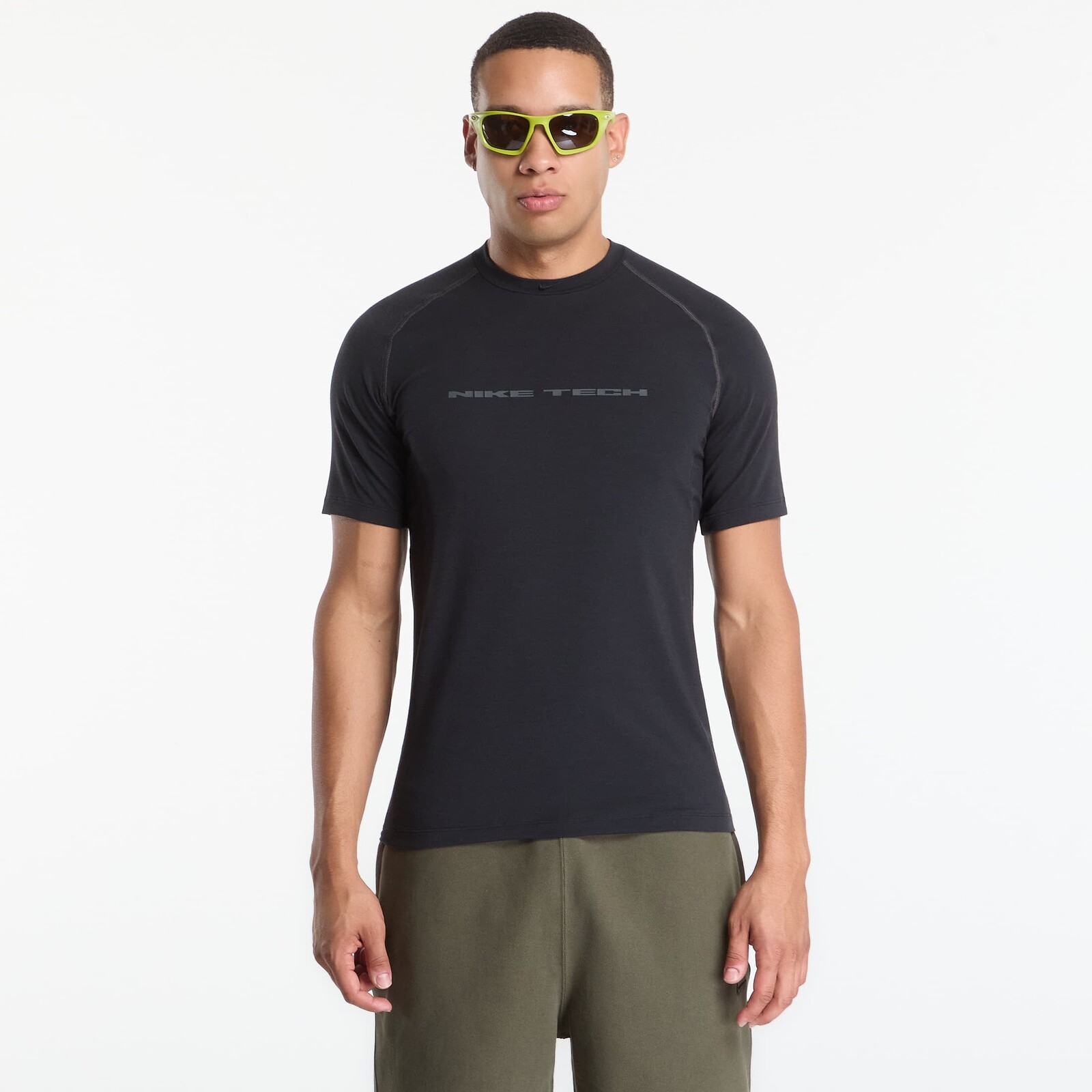 Tričko Nike Tech Men's Dri-FIT Short-Sleeve Top Black/ Anthracite/ Black L