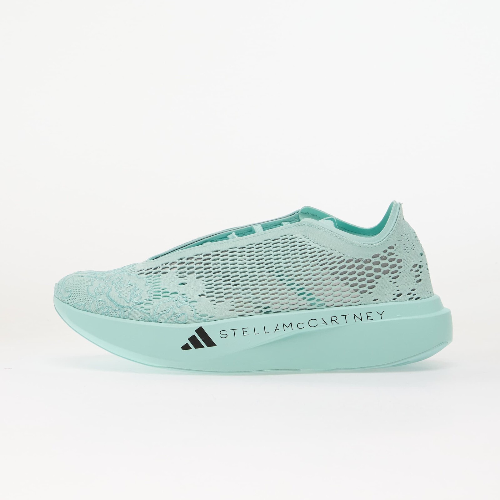 Tenisky adidas by Stella McCartney ADIZERO EVO SL Semi Flash Aqua/ Reflective Silver/ Core Black EUR 41 1/3