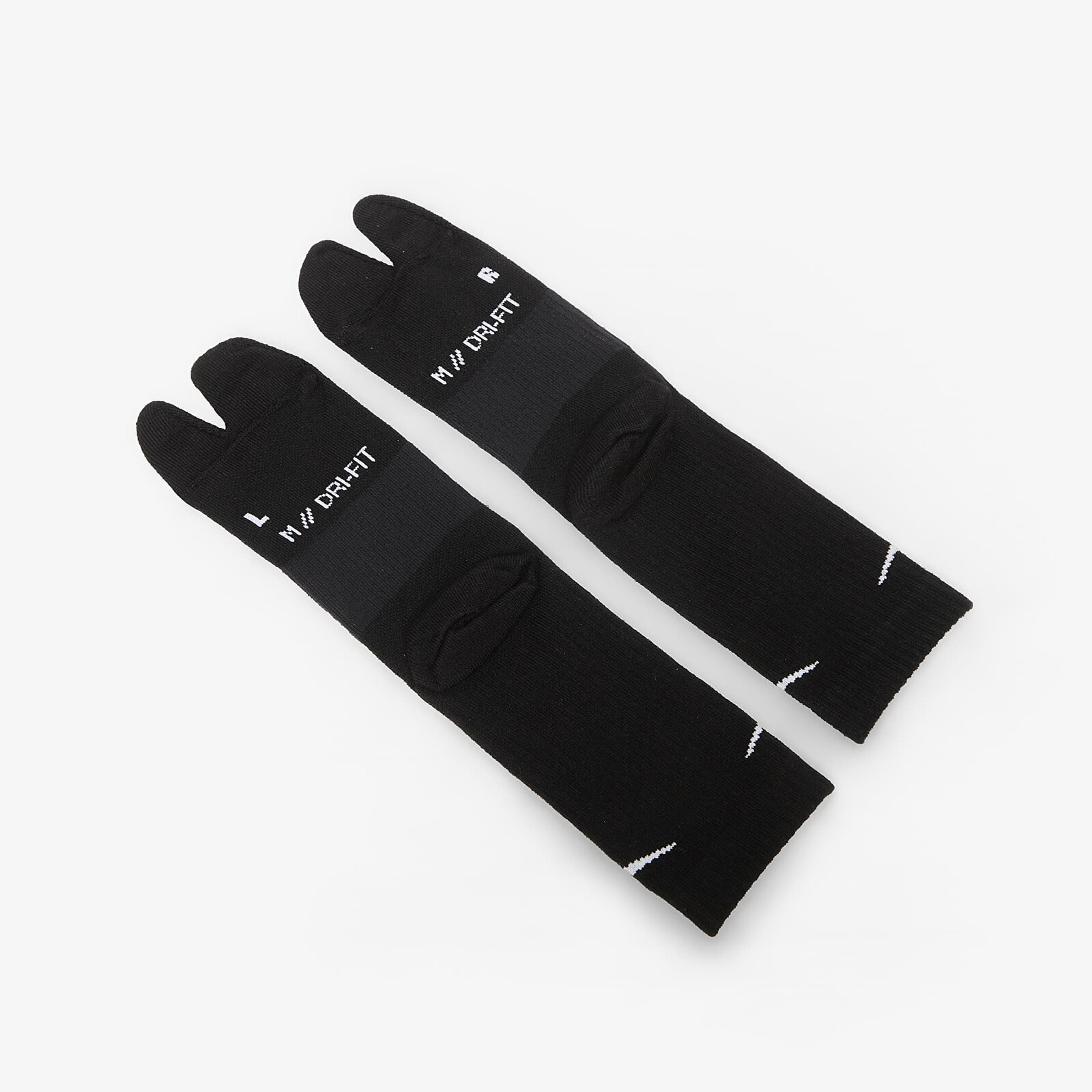 Ponožky Nike Everyday Plus Lightweight Crew Split-Toe Socks Black/ White XL