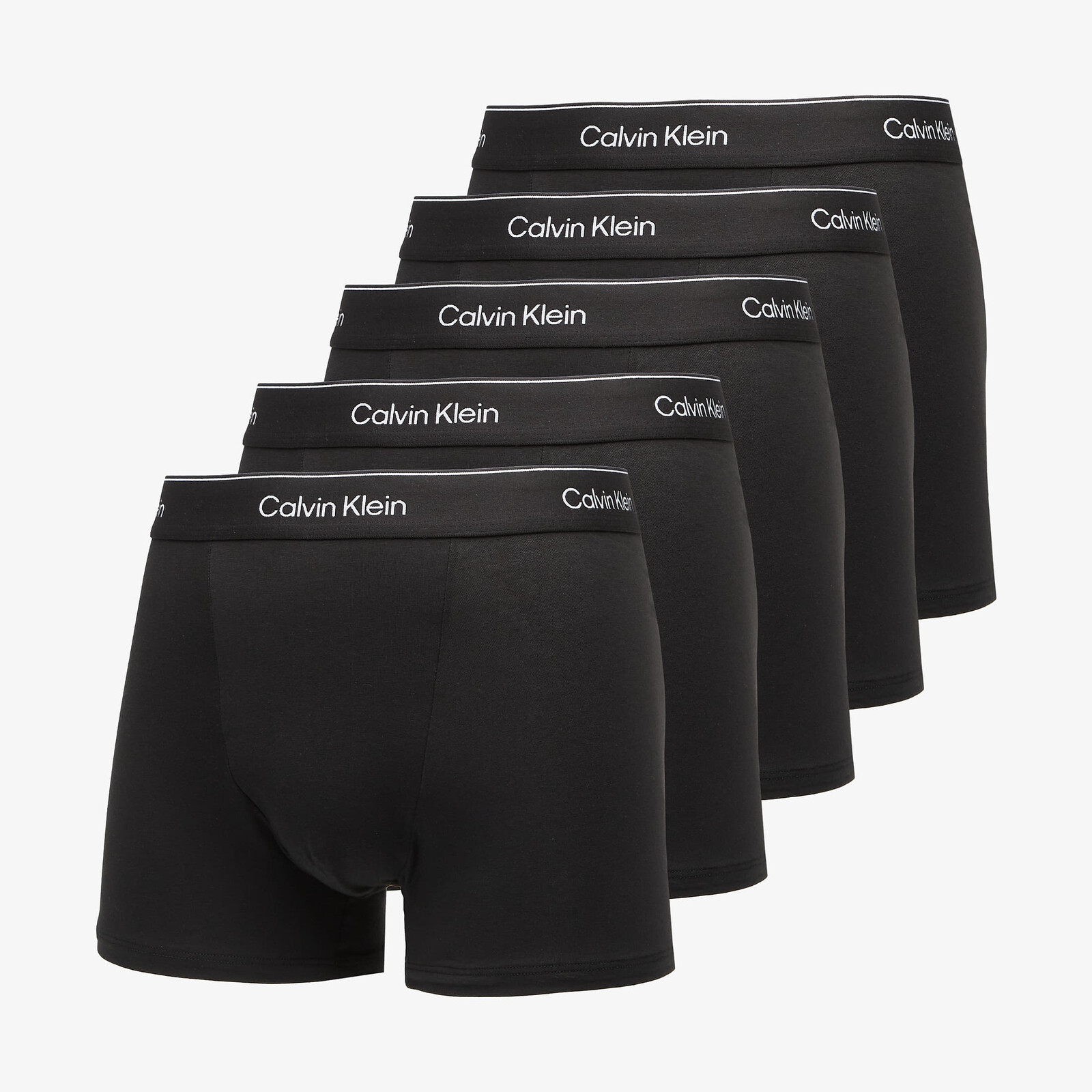 Trenírky Calvin Klein Relaxed Fit Trunk 5-Pack Black M