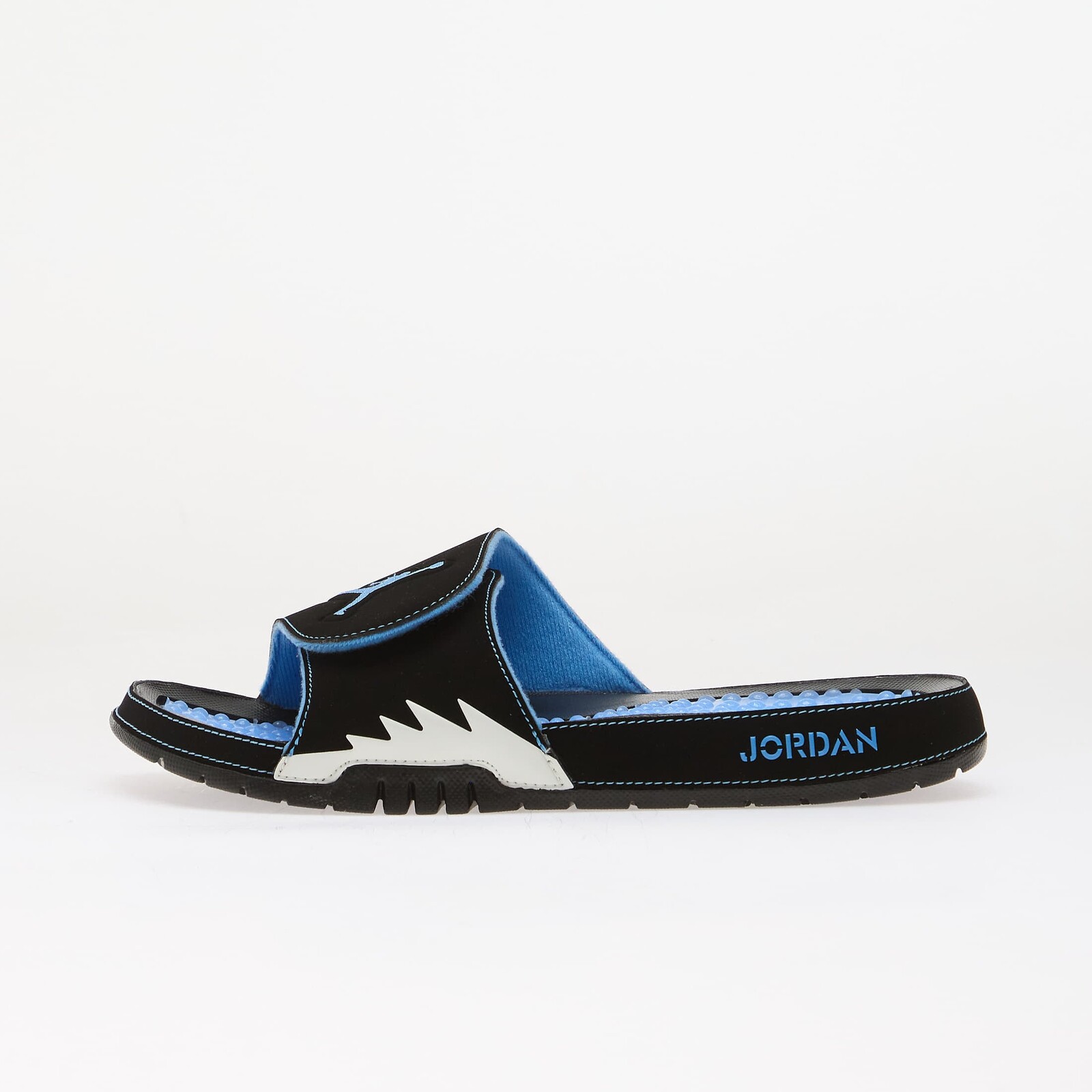 Tenisky Jordan Hydro 5 Retro Men's Slides Black/ University Blue-White EUR 46
