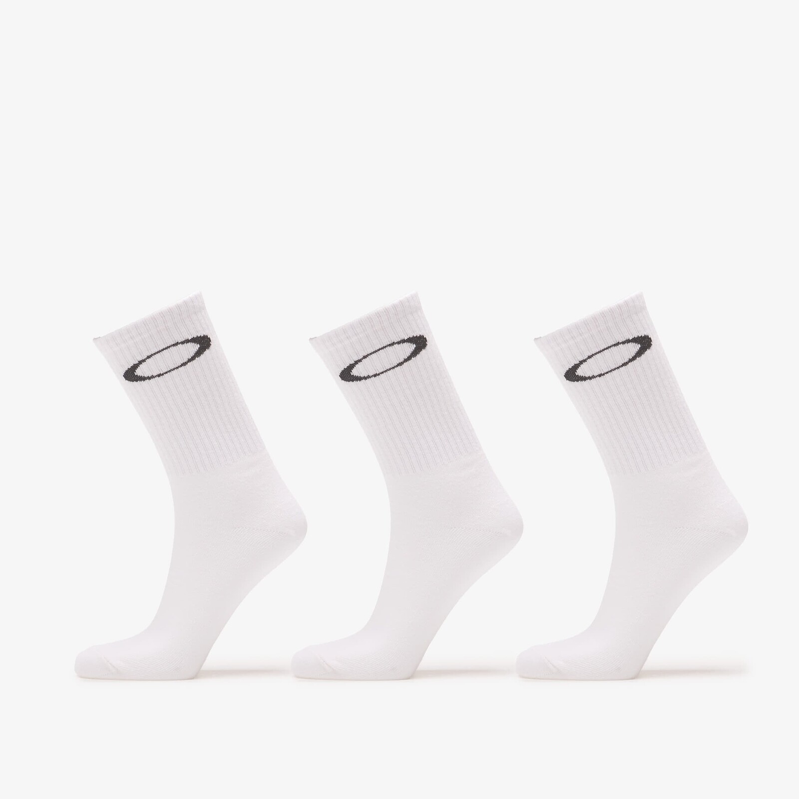 Ponožky Oakley Ellipse Crew Sock White M