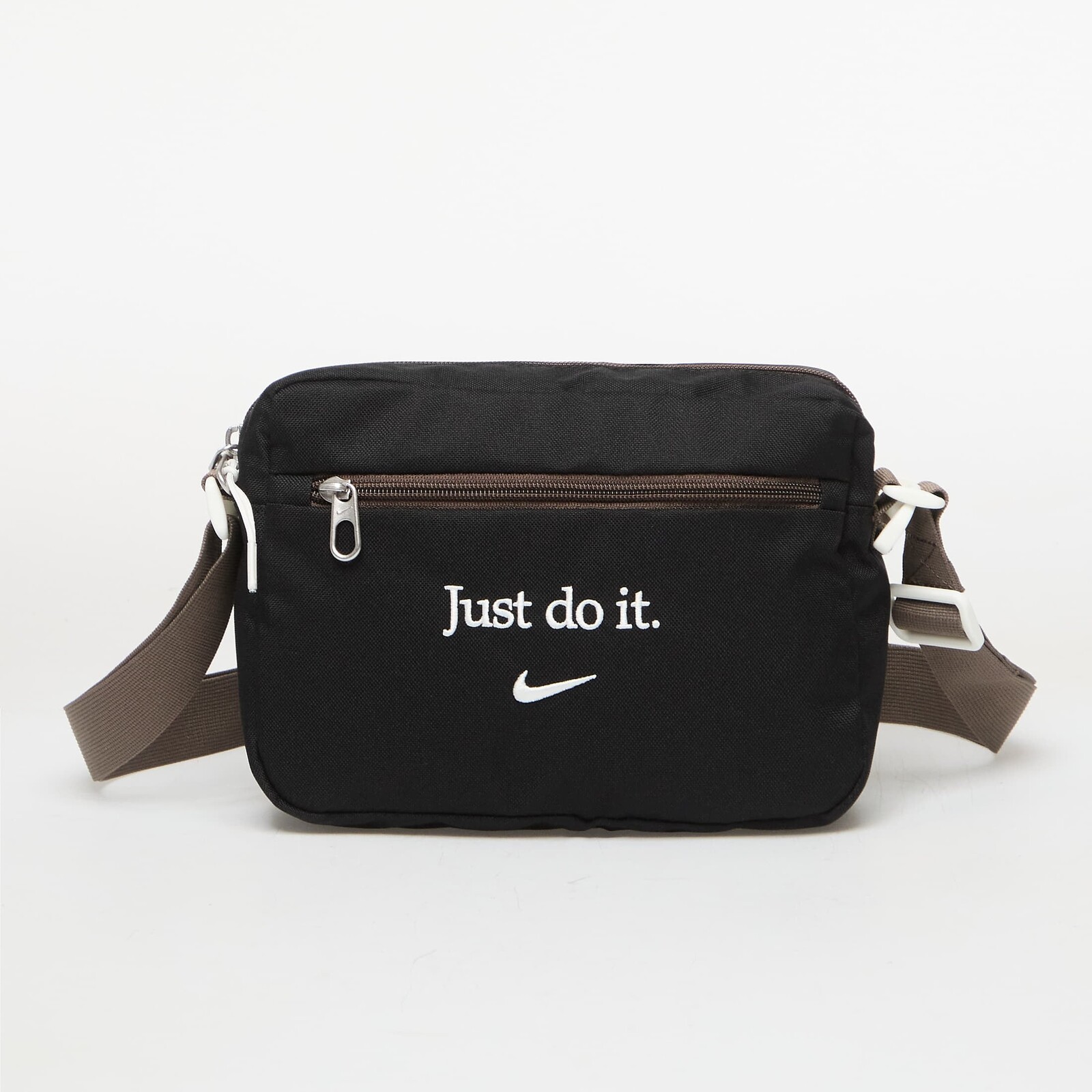 Taška Nike Heritage 2.0 Color-Block Crossbody Bag 4L Black/ Ironstone/ Sail 4 l