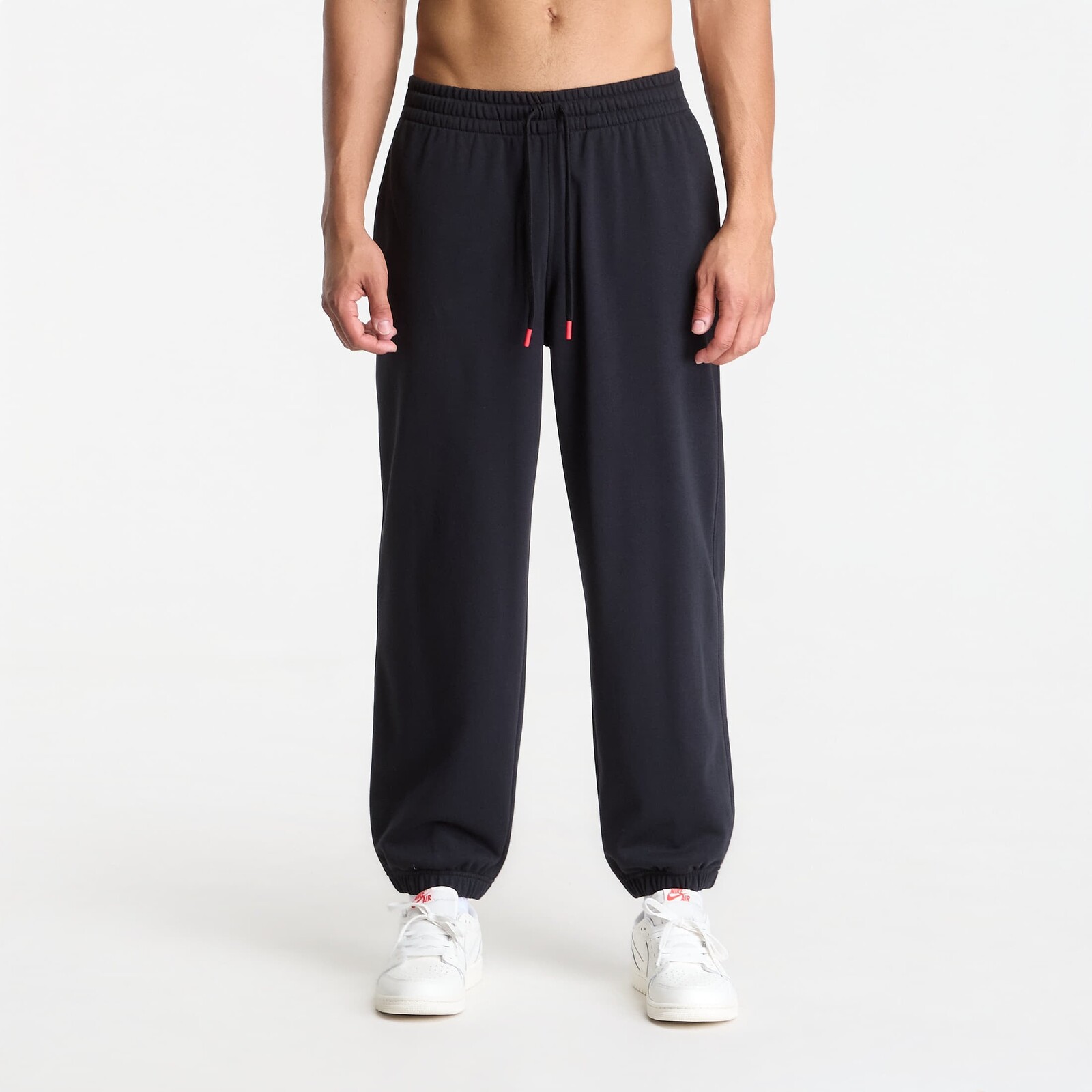 Tepláky Jordan Brooklyn Fleece Men's Pants Black/ University Red XL