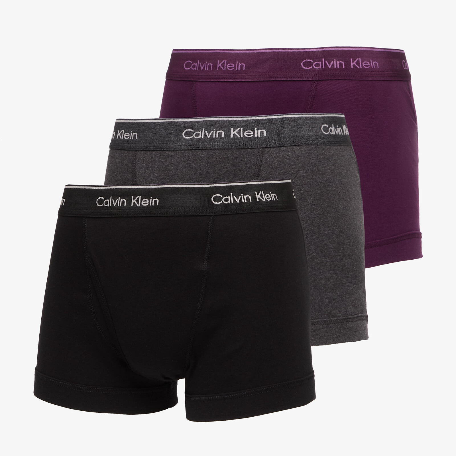 Boxerky Calvin Klein Trunk 3-Pack Purple M