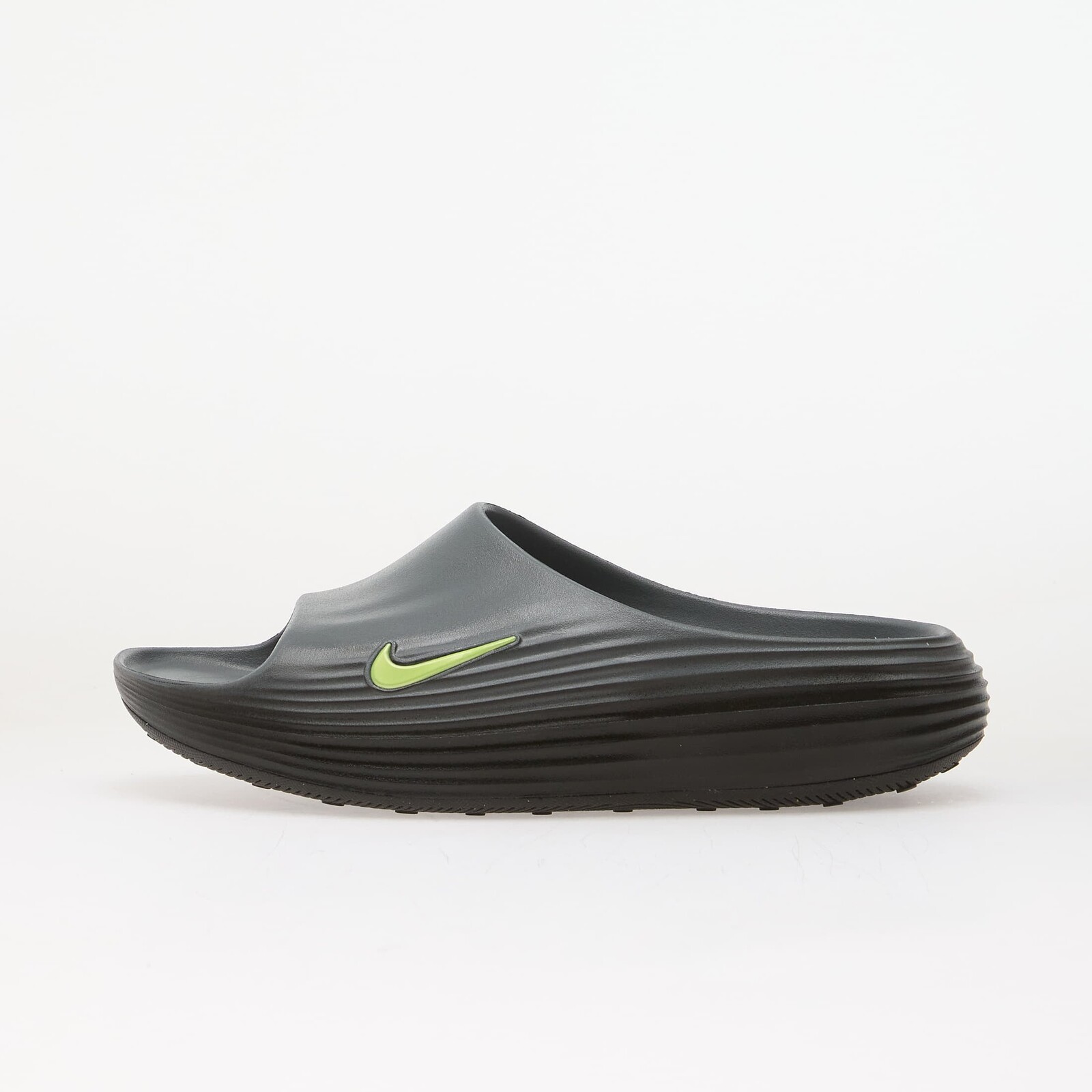 Tenisky Nike ReactX Rejuven8 Men's Slides Cool Grey/ Volt-Black EUR 45