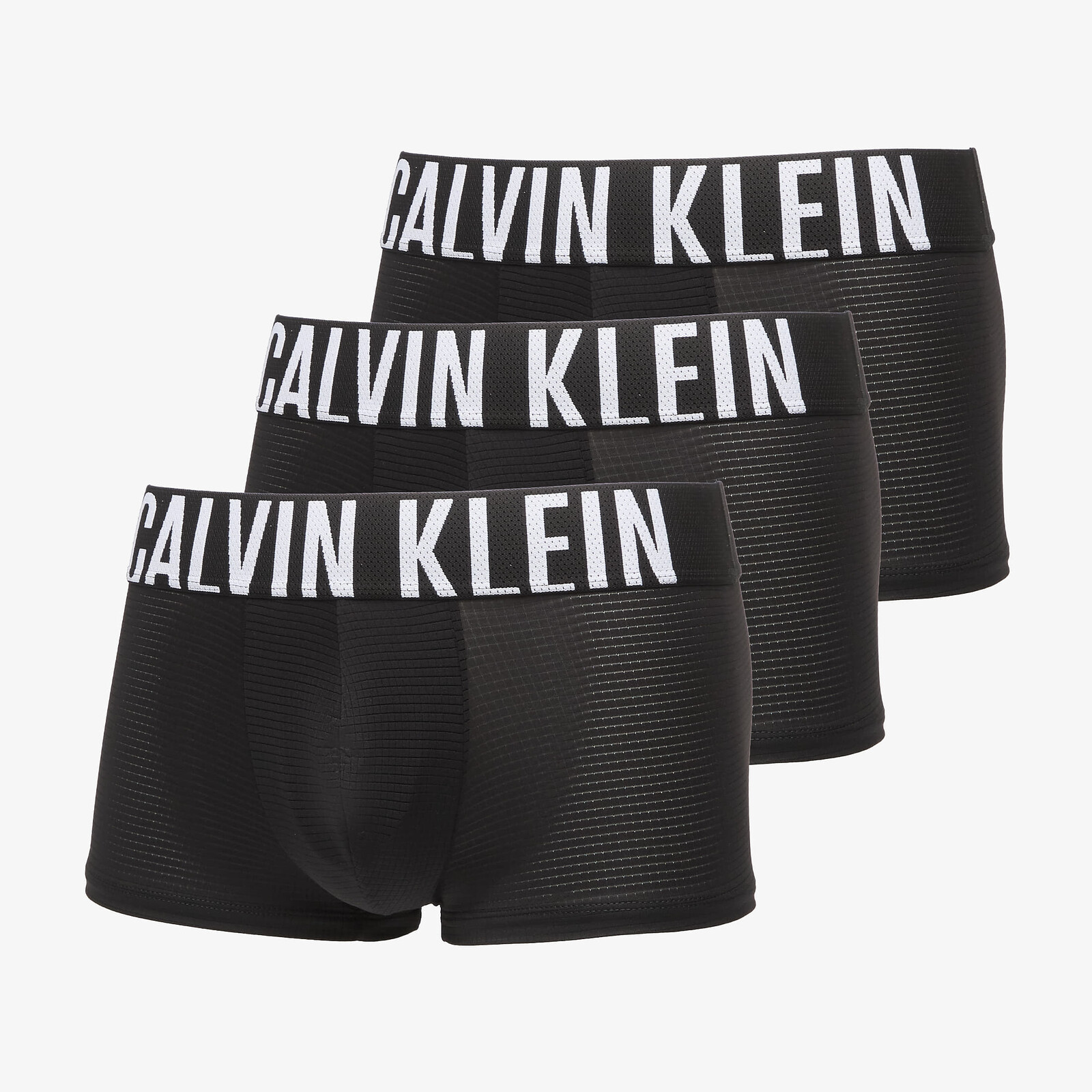 Boxerky Calvin Klein Low Rise Trunk 3-Pack Black XL