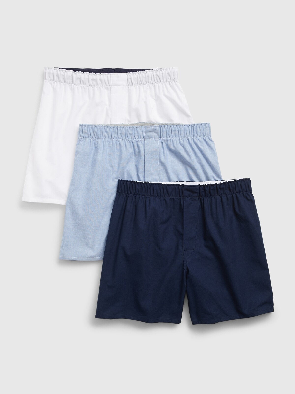 GAP Woven Poplin Shorts, 3 pcs - Men's