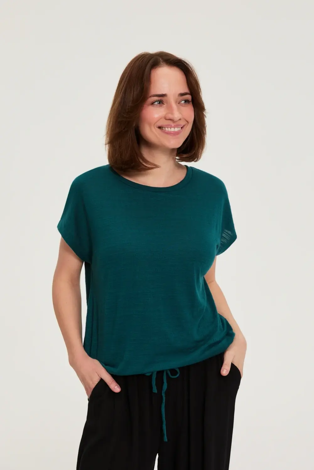 Dámske tričko Marisse L-TS-4981 D.Green