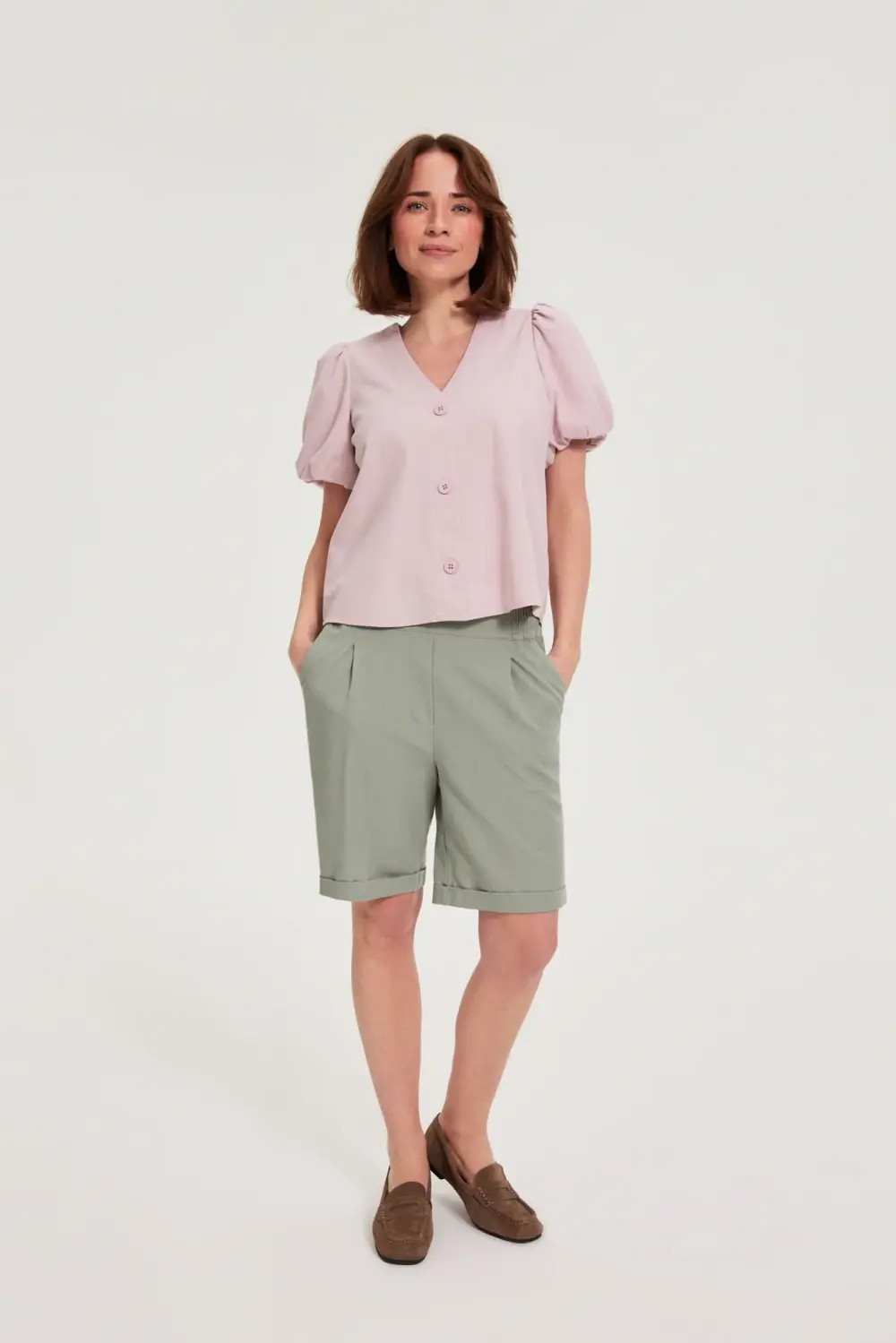 Dámske šortky Marisse Olive