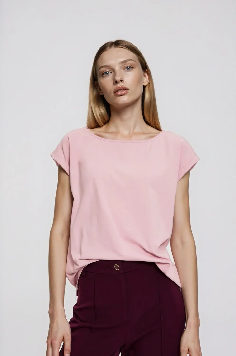Dámske tričko Moodo dusty pink