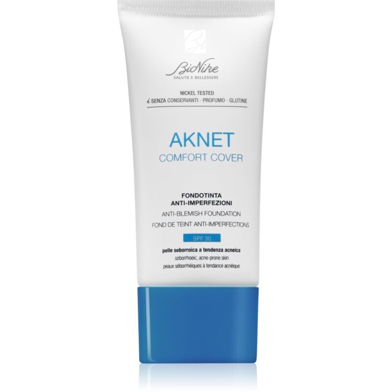 BioNike Aknet Comfort Cover krycí make-up pre problematickú pleť odtieň 103 Beige 30 ml