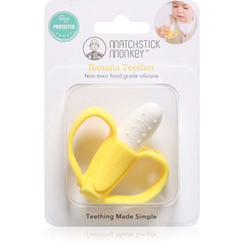Matchstick Monkey Banana Teether hryzadielko 3m+ 1 ks