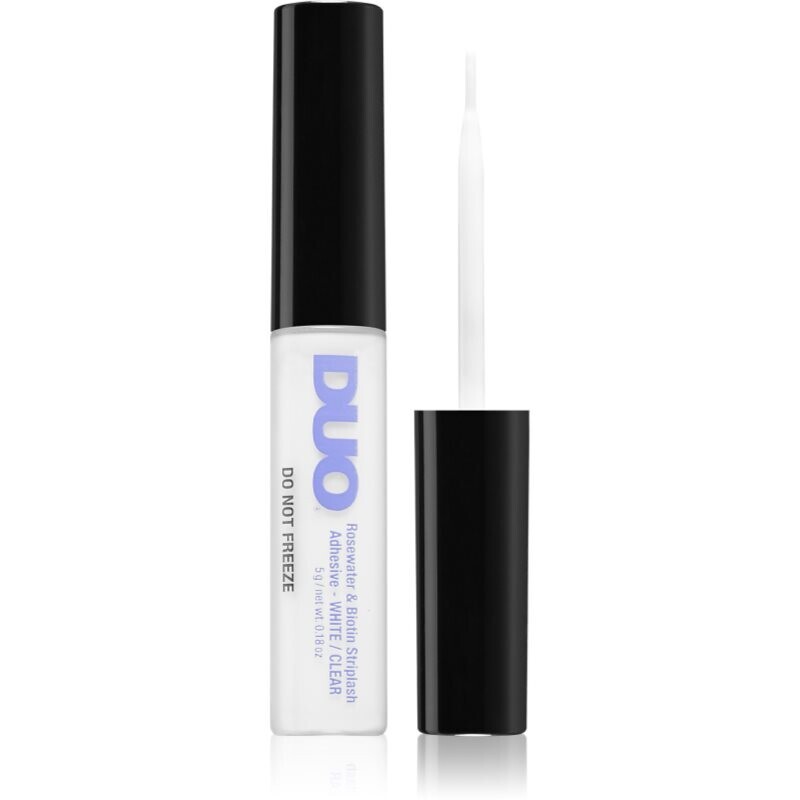 Ardell Duo Rosewater & Biotin transparentné lepidlo na umelé mihalnice s biotínom odtieň Transparent 5 g