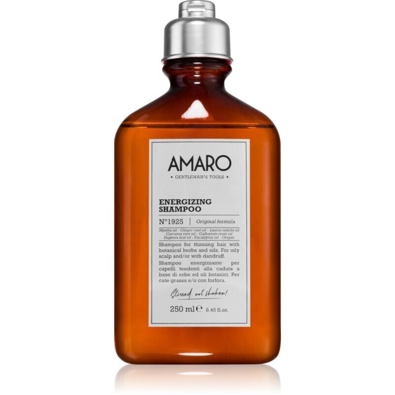 FarmaVita Amaro Energizing energizujúci šampón pre jemné, rednúce a krehké vlasy 250 ml