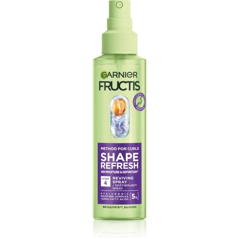 Garnier Fructis Curls Method hydratačný sprej na vlasy pre vlnité a kučeravé vlasy 150 ml