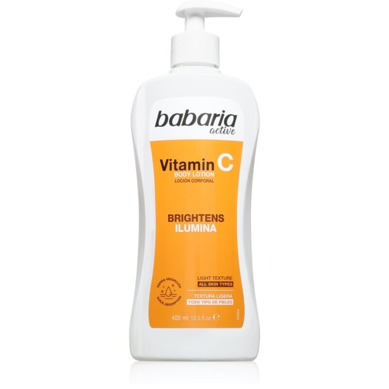 Babaria Vitamin C rozjasňujúce telové mlieko 400 ml