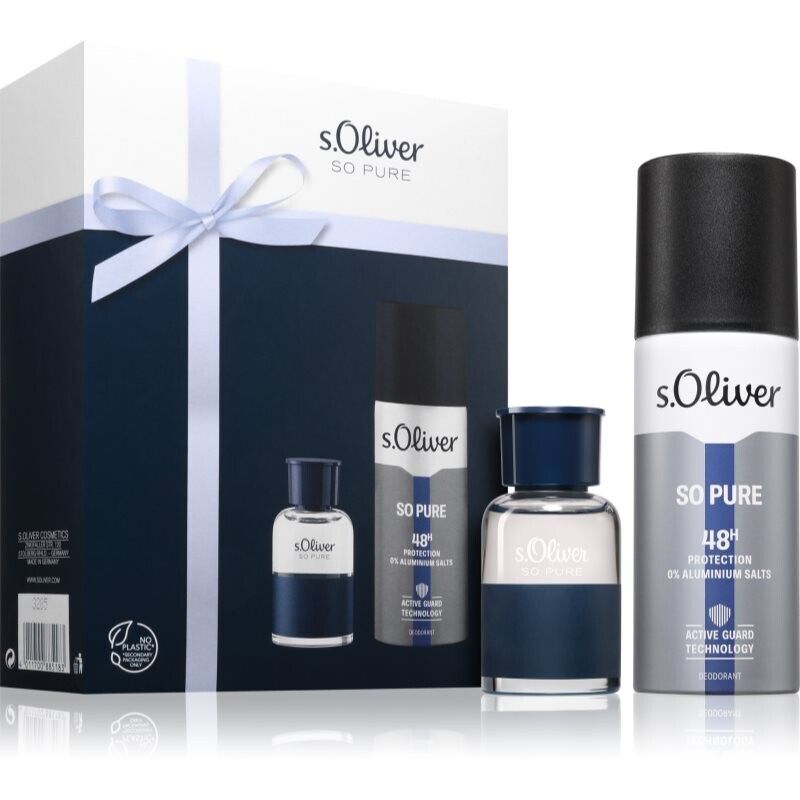 s.Oliver So Pure Men darčeková sada pre mužov 1 ks