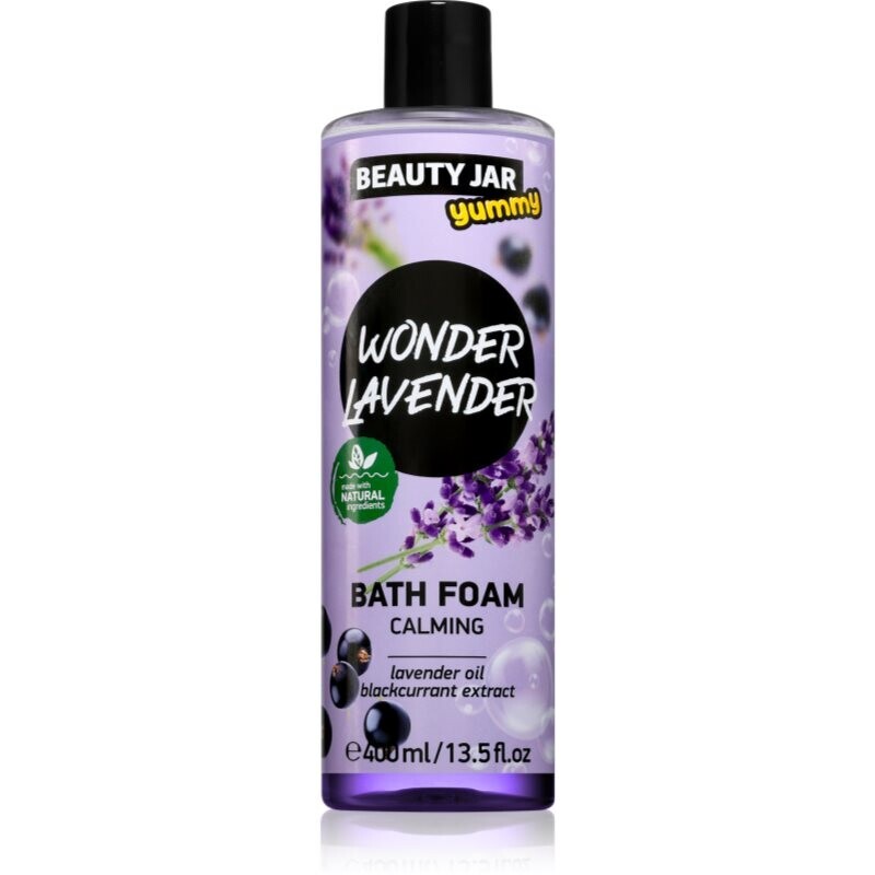 Beauty Jar Yummy Wonder Lavender pena do kúpeľa s upokojujúcim účinkom 400 ml