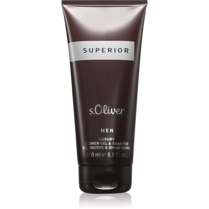 s.Oliver Superior Men sprchový gél pre mužov 200 ml