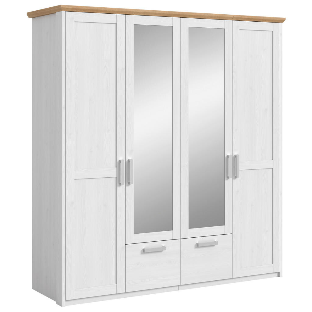 Livetastic SKRIŇA S OTOČNÝMI DVERAMI, farba smrekovca, dub artisan, 188/200/61 cm