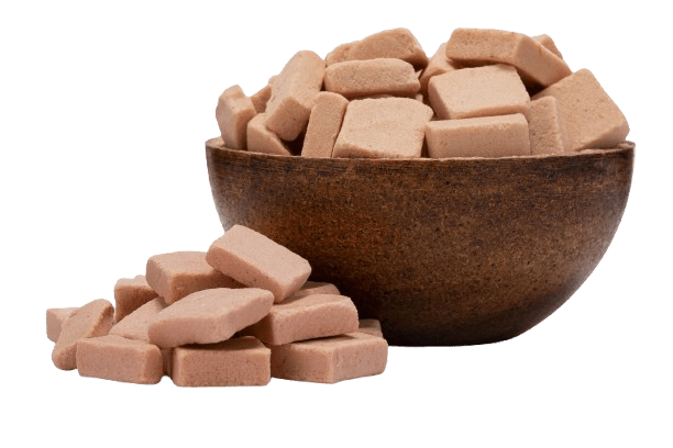 GRIZLY Lyo smoothie kocky banán a jahoda 125 g