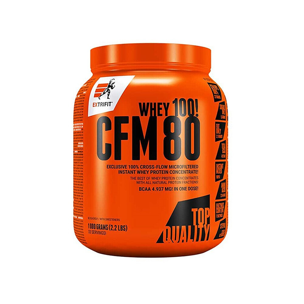 EXTRIFIT CFM Instant whey 80 proteín čokoláda 1000 g