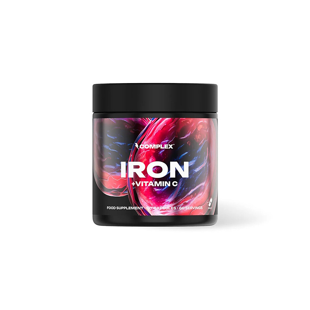 COMPLEX Iron + vitamín C 60 kapsúl