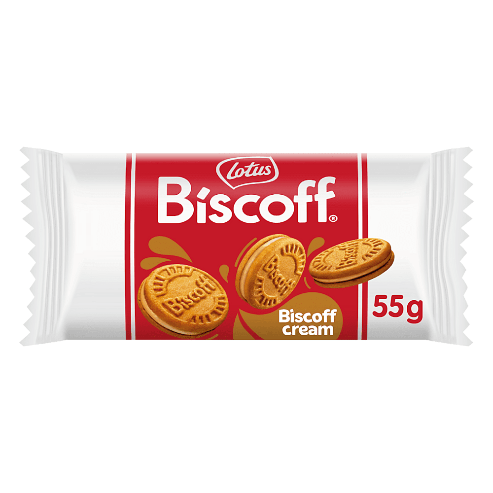 BISCOFF Sušienky plnené Biscoff krémom 55 g
