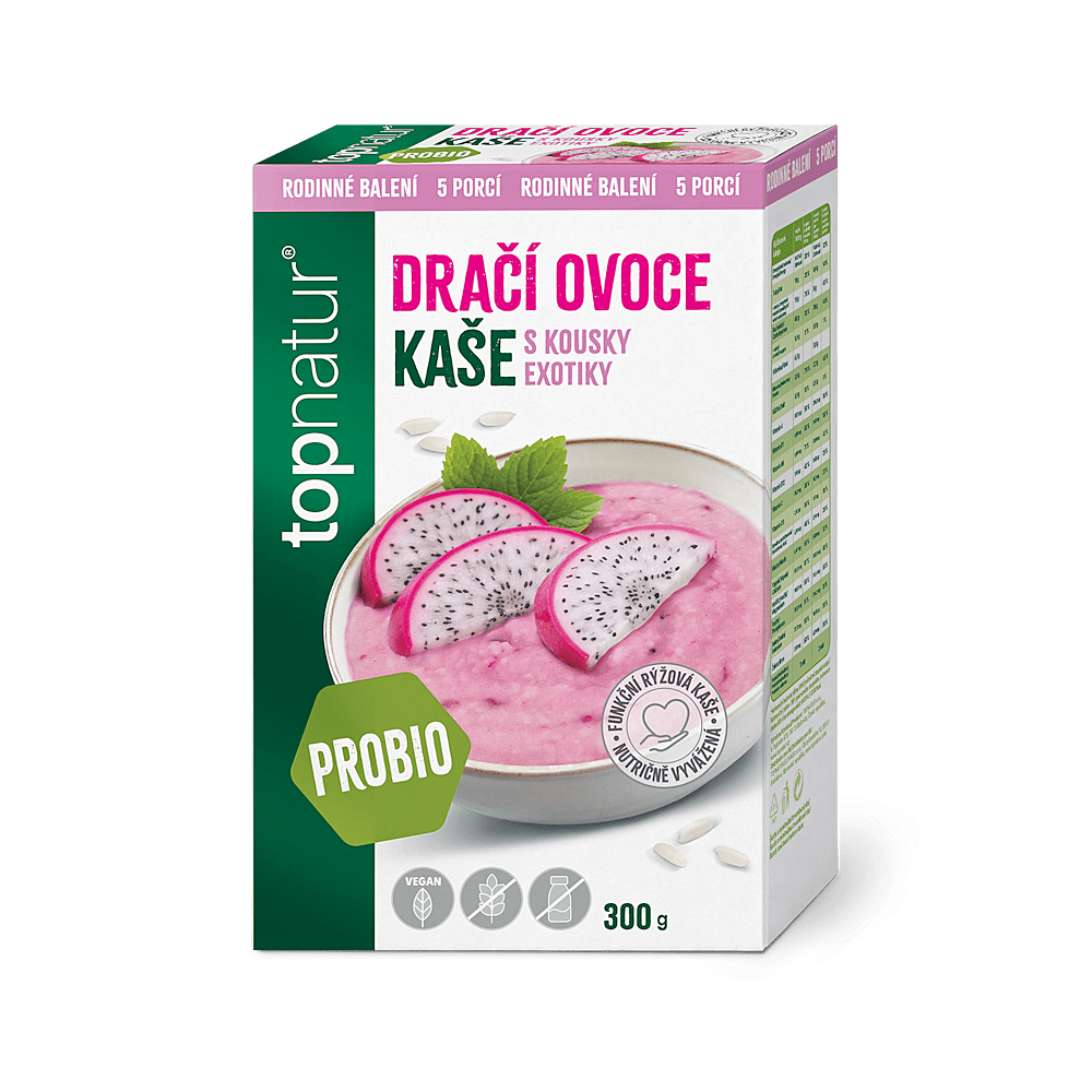 TOPNATUR Probio kaša dračie ovocie XXL 300 g
