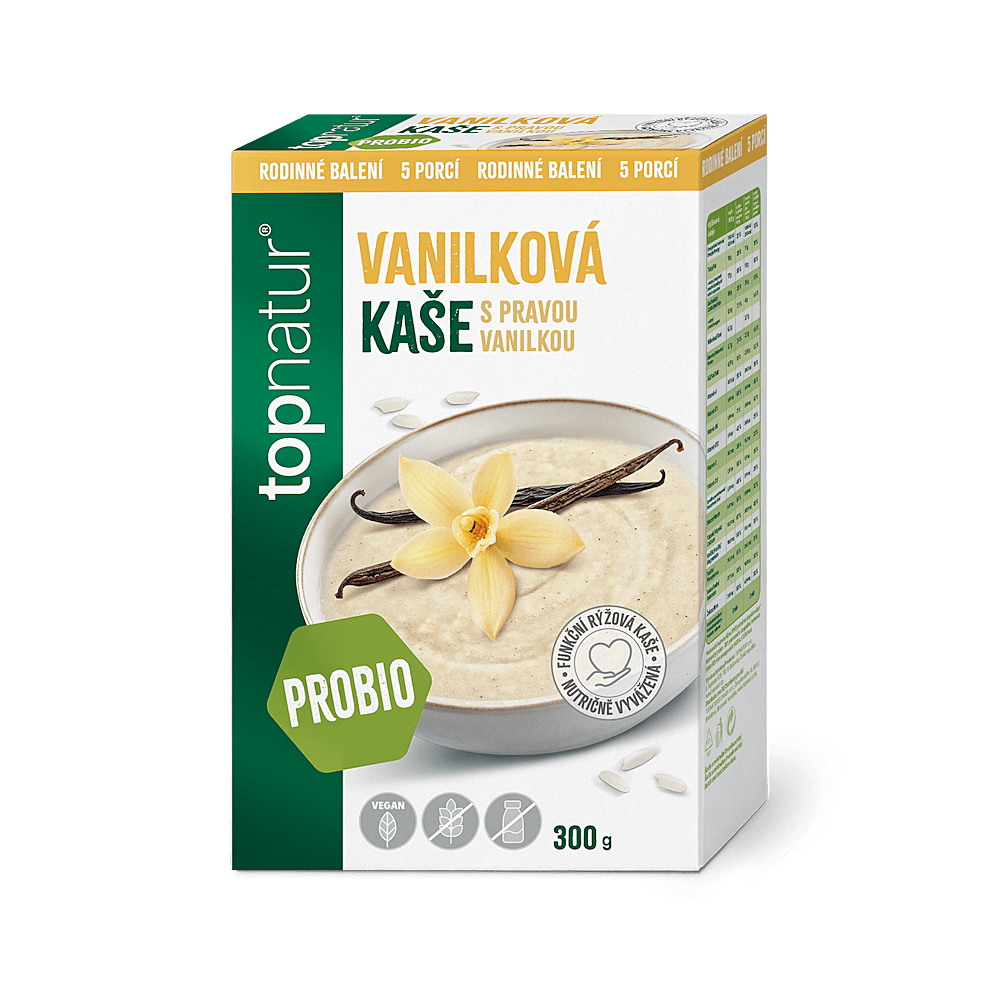 TOPNATUR Probio kaša vanilka XXL 300 g