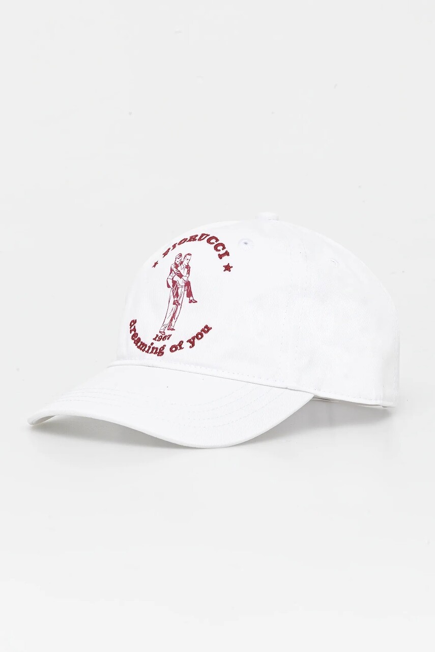 Fiorucci Bavlnená šiltovka Fiorucci White Dreaming of You Baseball Cap